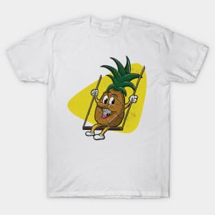 Swinging Retro Pineapple T-Shirt